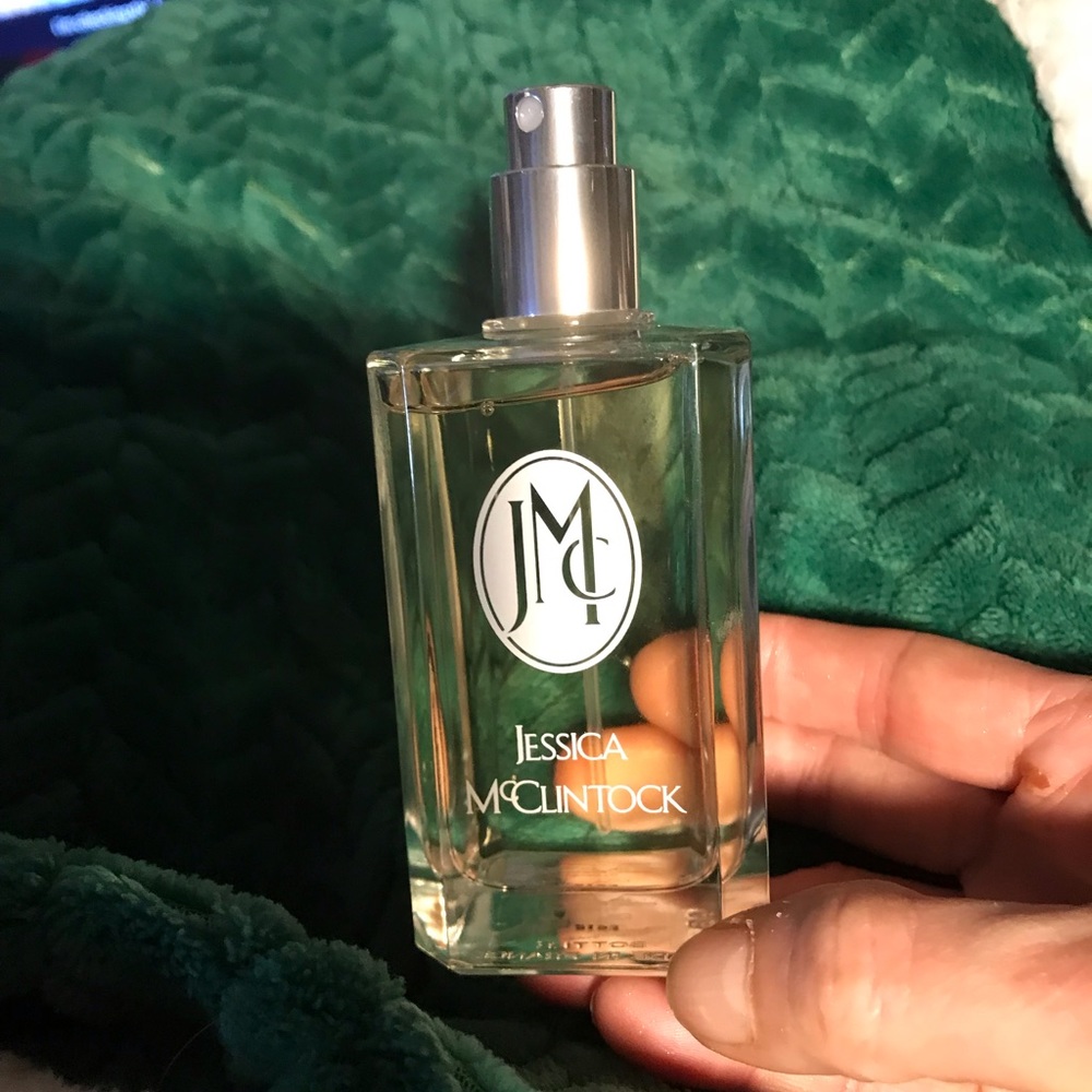 Brand new bottle of Jessica McClintock perfume.